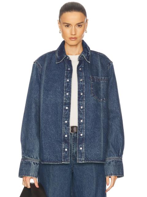 GRLFRND Mae Button Down