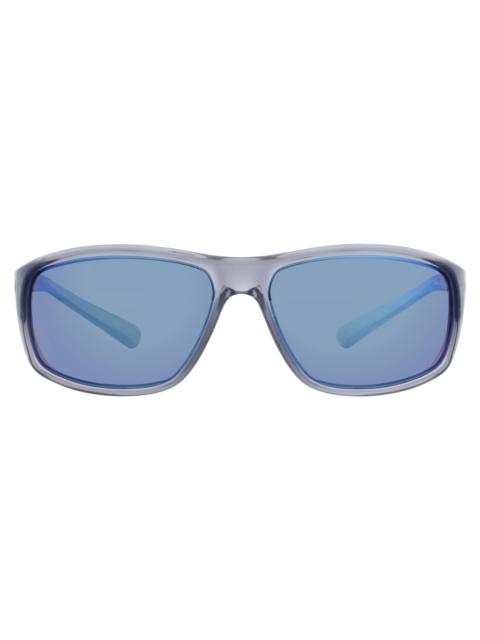 Nike Nike Grey Blue Flash Wrap Men's Sunglasses NIKE ADRENALINE NN I 014 64