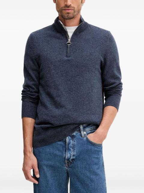 Barbour half-zip sweater