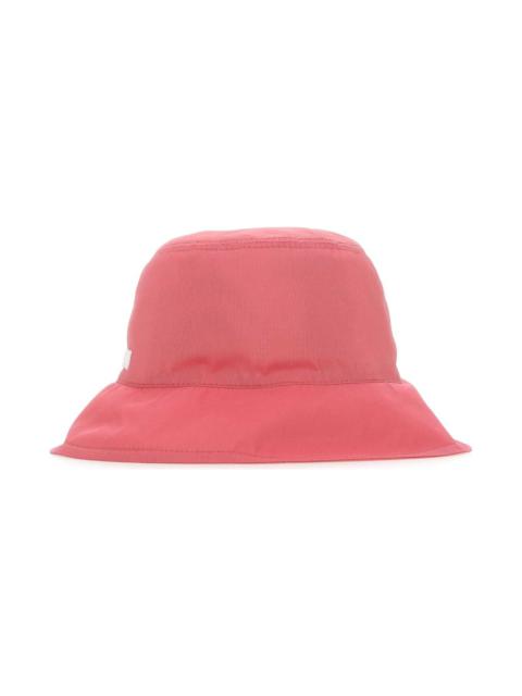 Pink Polyester Blend Hat