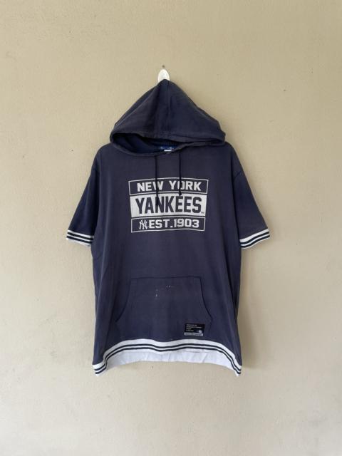 Other Designers Yankees - NEW YORK YANKEES SHORT SLEEVE HOODIE