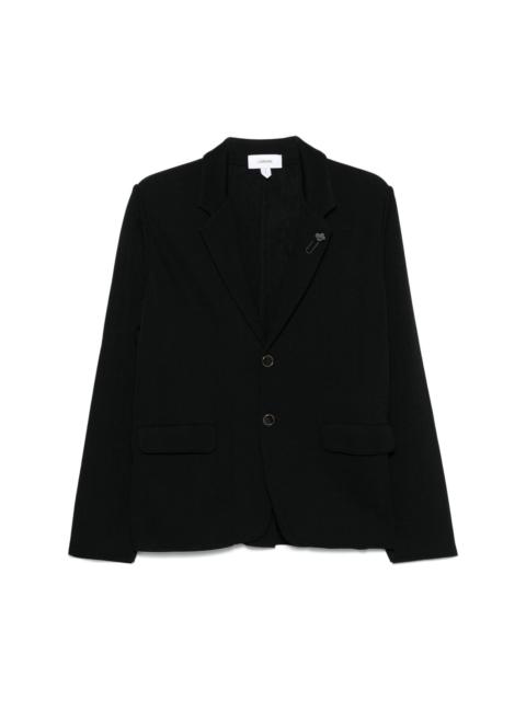 LARDINI brooch-detail blazer