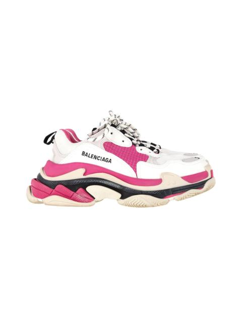BALENCIAGA Balenciaga Women's Polyester Triple S Sneaker (Authentic Pre-Loved)