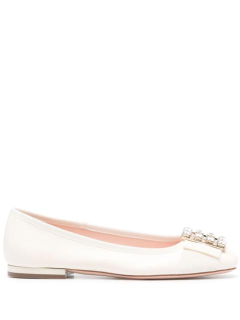 Roger Vivier Roger Vivier Women Très Vivier Leather Ballet Flats