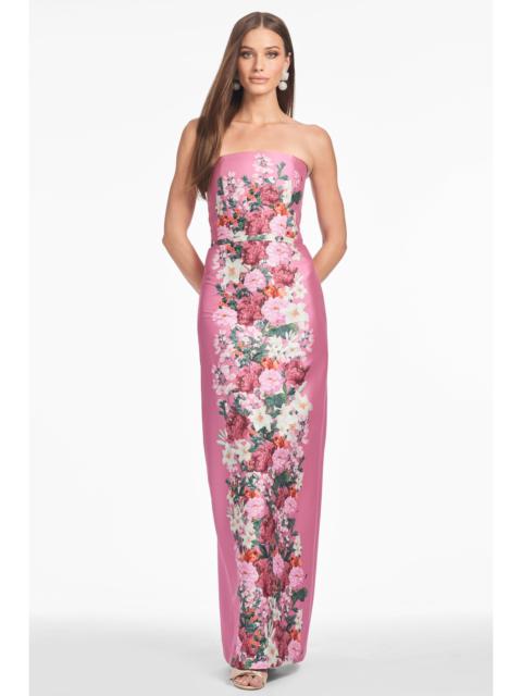 SACHIN & BABI SOPHIA GOWN - BEYOND BLUSH RACEME