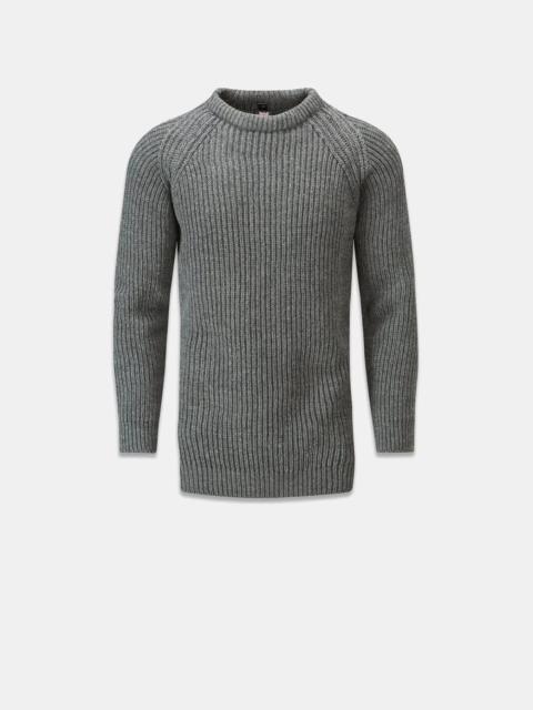 GLOVERALL Men's Fisherman Jumper Grey