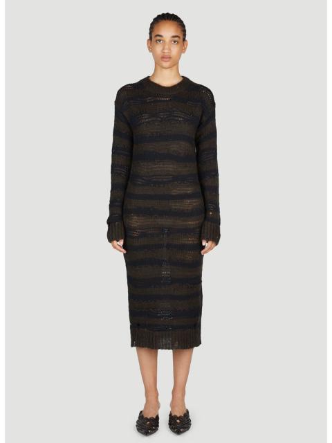 Acne Studios Acne Studios Women Ladder Knit Midi Dress