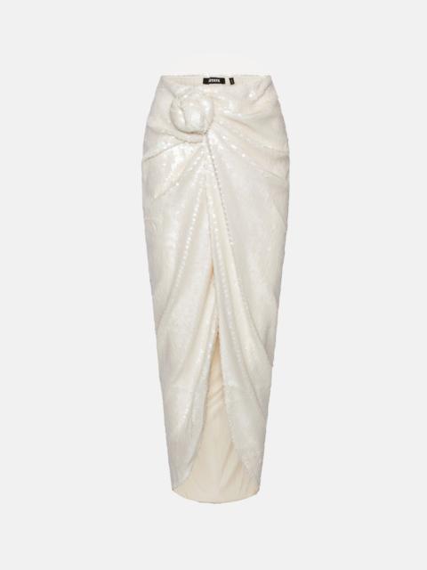 ROTATE Rotate Women Sequins Knot Skirt