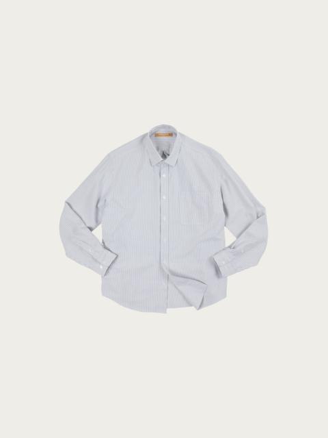 FrizmWORKS OG Oversized Stripe Shirt - Gray