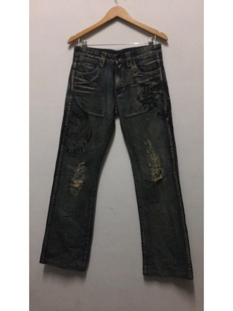 Other designers Japanese Brand- Semantic Design Distressed Denim ISWN