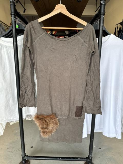 Other Designers Japanese Brand - Vintage GOA Fur Long Sweatshirt
