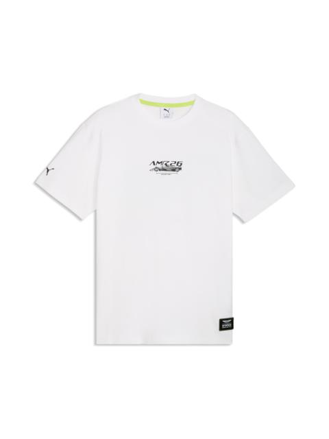 PUMA PUMA AMF1 Cotton Graphic T-Shirt in Puma White at Nordstrom
