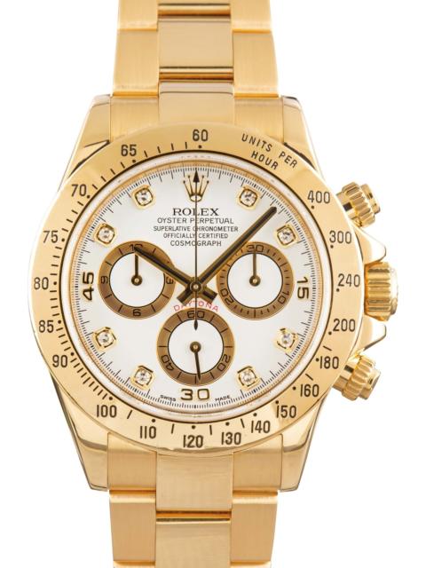 ROLEX Rolex Daytona 116528 White Diamond Dial