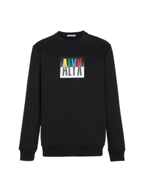 Logo crew neck sweatshirt