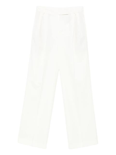 RÓHE pleated wool-blend trousers