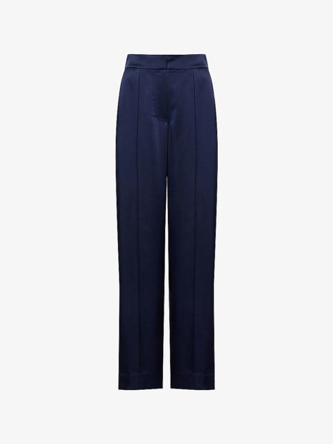 SIMKHAI Kyra Wide-Leg Woven Trousers
