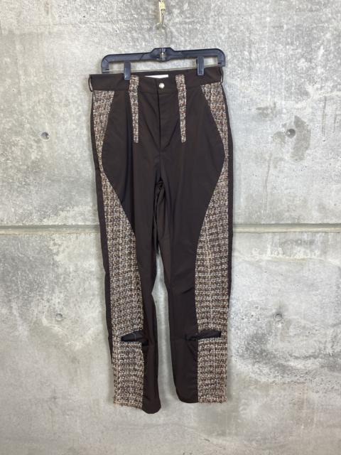 Kiko Kostadinov $1425 KIKO KOSTADINOV JETHRA TWEED PANEL TROUSERS SIZE EU 44