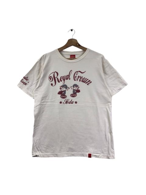 Other Designers Studio D'Artisan - Vtg 90’ STUDIO D’ARTISAN Royal Crown Soda Tee Shirt Japanese