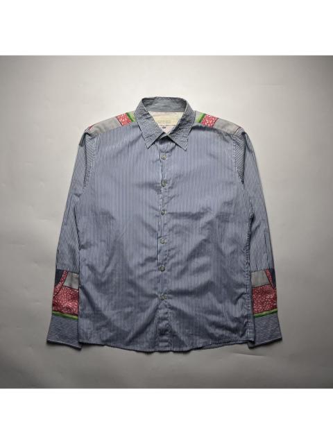 Comme Des Garçons Comme des Garçons Patchwork Striped Shirt
