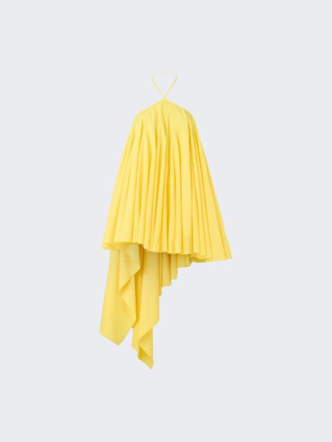 JACQUEMUS The Triangle Mini Dress Yellow