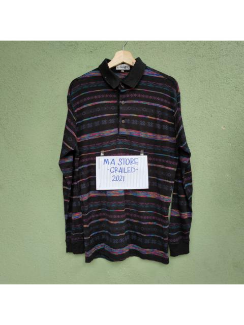 Other Designers Vintage BALLY Native Nice Design Polos Shirt