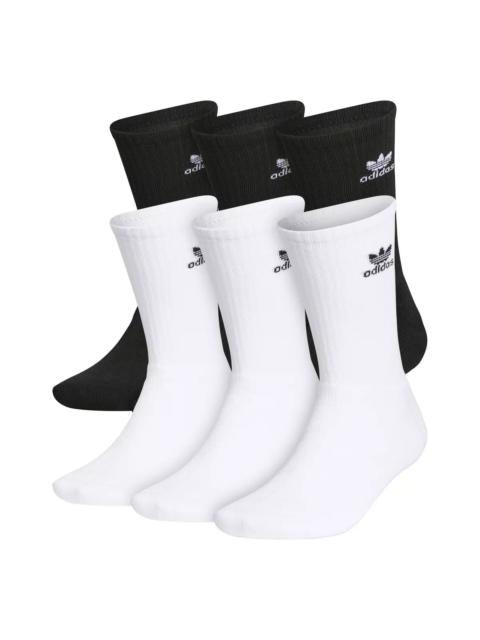 adidas Originals Trefoil Crew Socks-6PK