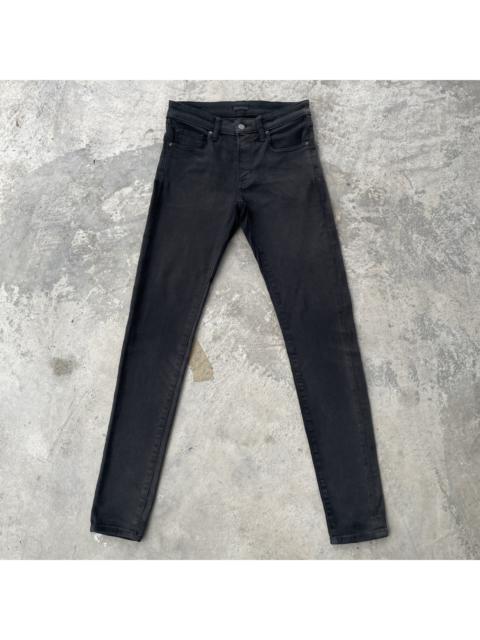 Other Designers Japanese Brand - Vintage Japanese Brand Black Skinny Jeans Demin Pants W28