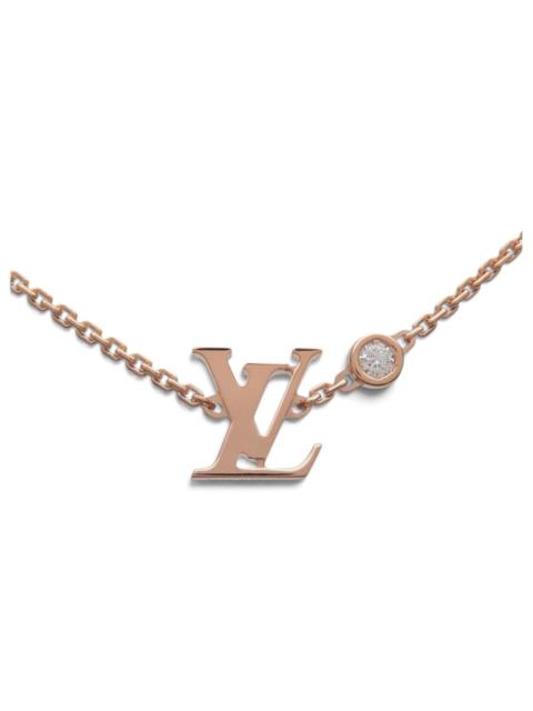 Louis Vuitton Idylle Blossom pink gold necklace