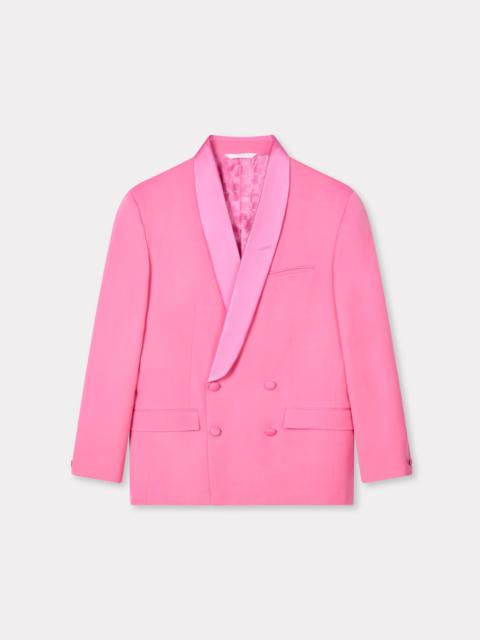 KENZO Shawl lapel double breasted jacket in virgin wool
