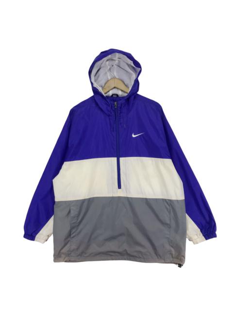 Nike 90s Nike Windbreaker Hoodie Half Zip