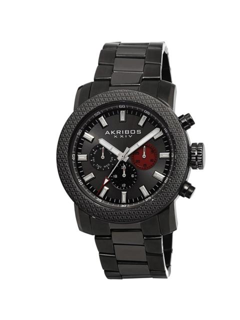 Other Designers Akribos XXIV Black Men's Watch AK684GN
