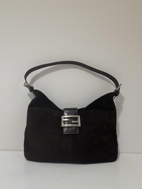 FENDI Fendi baguette bag suede leather mama bag y2k