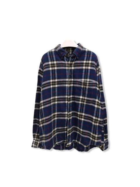 Other Designers Lands End - Lands End Plaid Tartan Flannel Shirt 👕