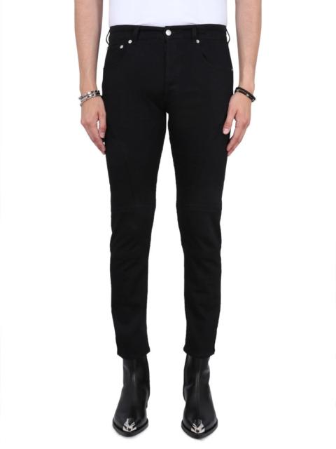 Alexander McQueen Alexander Mcqueen Men Biker Jeans