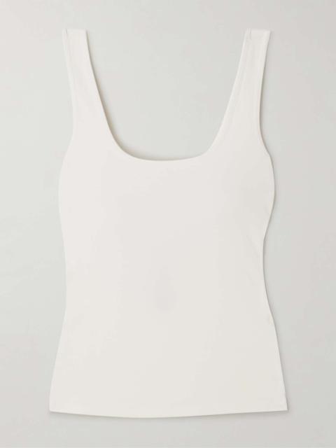 Cotton-blend jersey tank - Marble Unknown