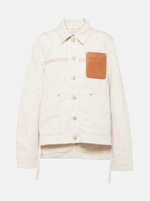 Loewe Cotton and linen jacket