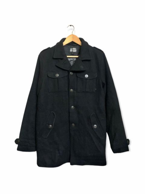Other Designers Rebel 8 USN Wool Button Jacket