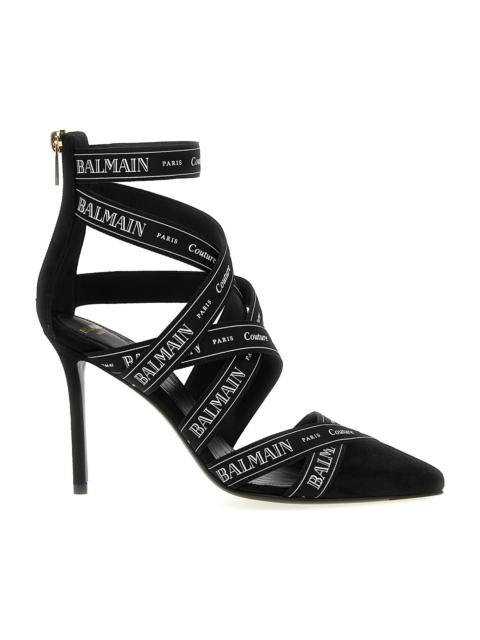 Balmain 'couture Ribbon-print' Pumps