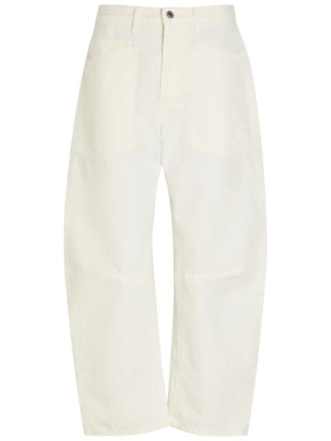 NILI LOTAN Nili Lotan Shon Barrel-leg Jeans