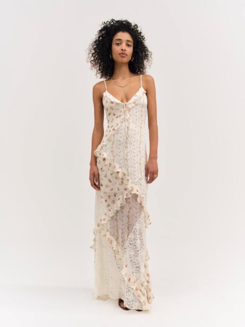 For Love & Lemons Josalyn Maxi Dress