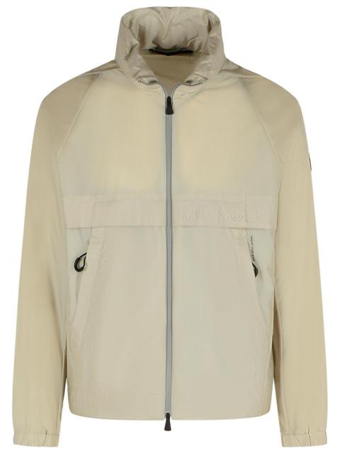 Moncler Grenoble Moncler Grenoble 'Negara' Cream Nylon Jacket Men