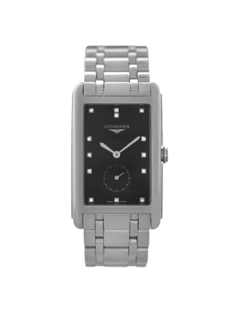 Longines Pre-owned Longines Dolcevita Diamond Black Dial Ladies Watch L5.755.4.57.6