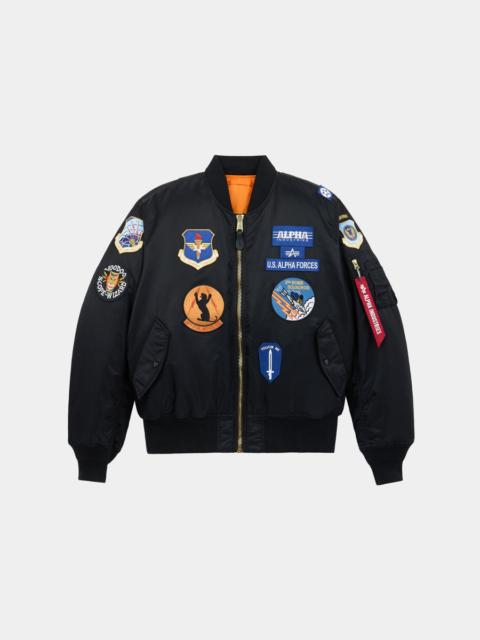ALPHA INDUSTRIES MA-1 SQUADRON BOMBER JACKET
