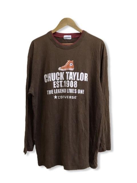 Converse Vintage 90s converse chuck taylor big logo shirt