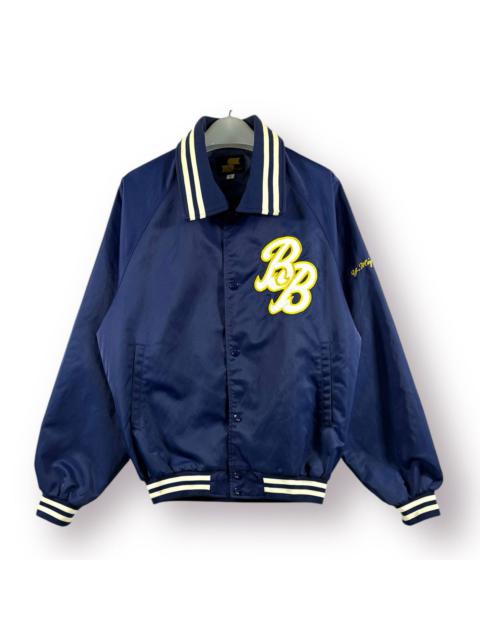 Other Designers Vintage - 🔥 BASEBALL CLUB BADBOYS VARSITY JACKET - M