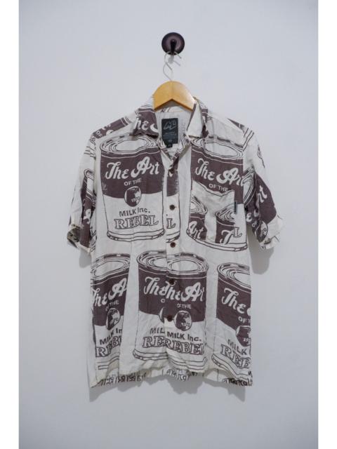 Other Designers 20471120 - Milkboy The Art Rebel Hawaiian Rayon Shirt