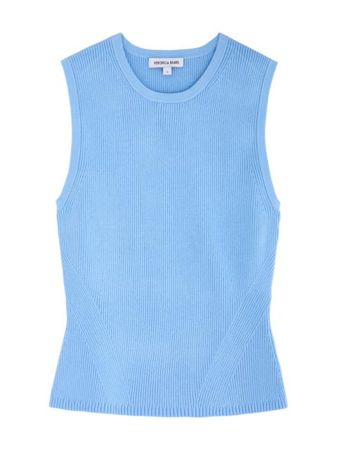 VERONICA BEARD Veronica Beard Sid Ribbed-knit Tank