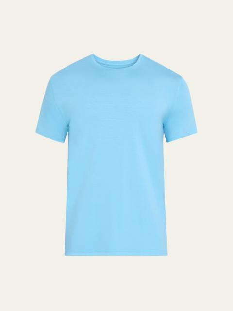 Derek Rose Men's Basel Micro Modal Stretch Crewneck T-Shirt