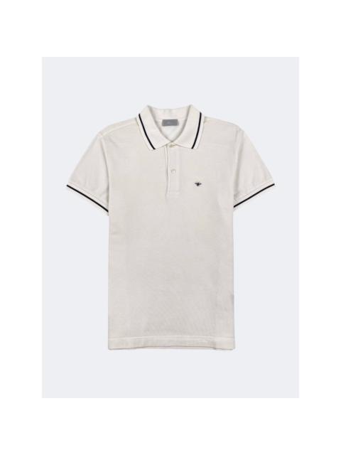 Dior Bee Embroidered Polo Shirt