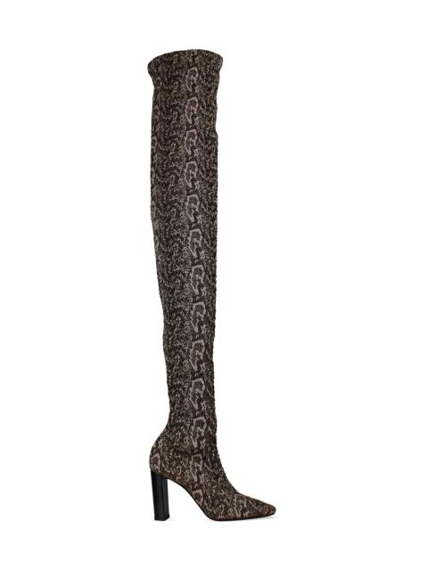 SAINT LAURENT Moon thigh-high boots